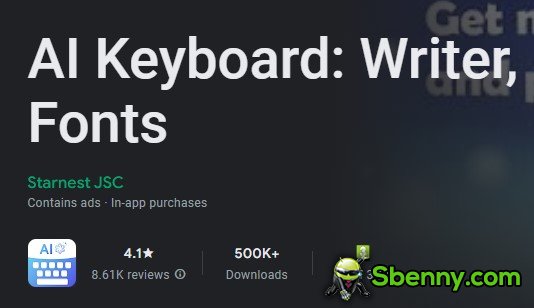 al keyboard writer fonts