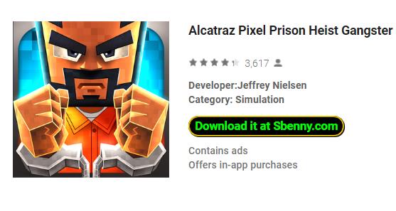  Alcatraz Pixel Prison Heist Gangster Escape Room