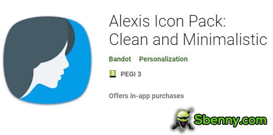 alexis icon pack clean and minimalistic
