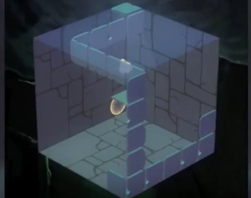 Gameplay screenshot from aliceincube for Android