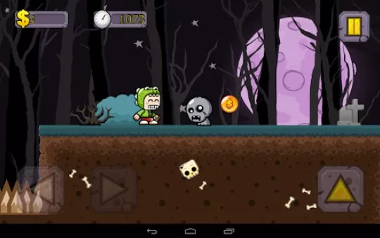 Gameplay screenshot from alien adventure pro for Android
