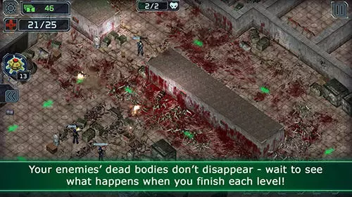 Gameplay screenshot from alien shooter td for Android
