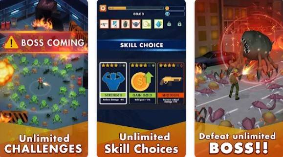 Gameplay screenshot from alien survivor for Android