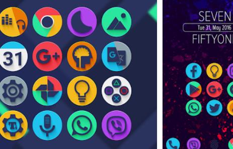 Gameplay screenshot from almug icon pack for Android