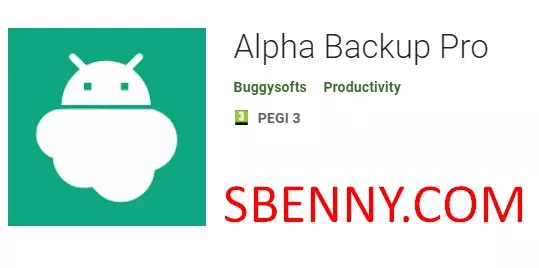 alpha backup pro