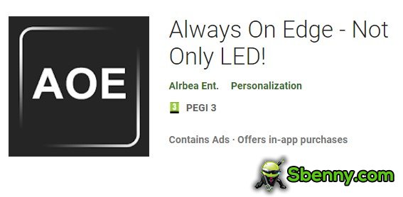 always on edge not only led