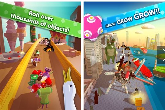 Gameplay screenshot from amazing katamari damacy for Android