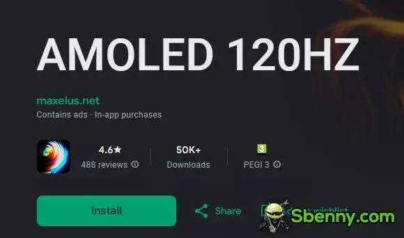 amoled 120hz