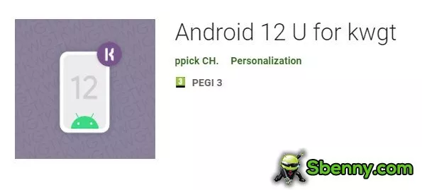 android 12 u ffor kwgt