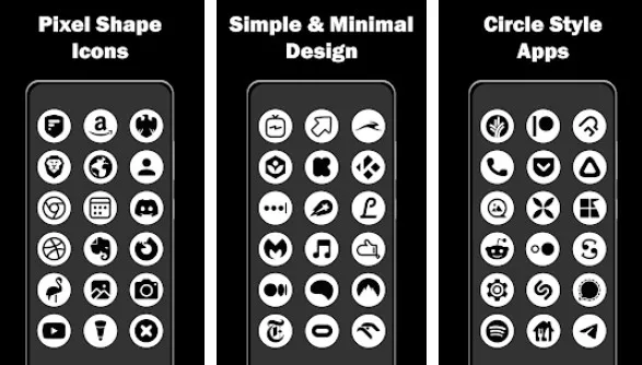 Gameplay screenshot from android 12 white icon pack for Android