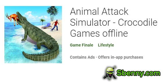  Animal Attack Simulator - Crocodile Games offline