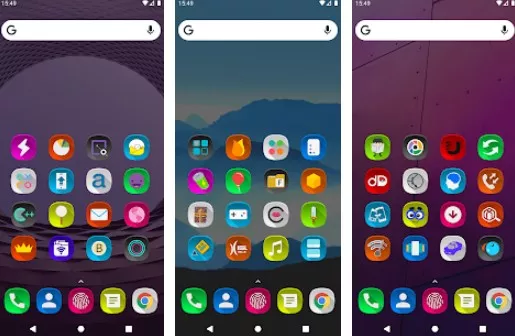 Gameplay screenshot from annabelle ui icon pack for Android