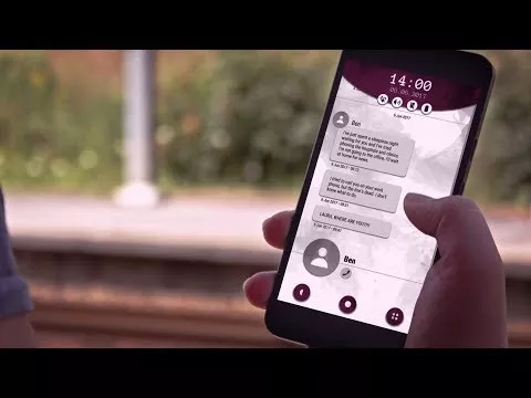 Gameplay screenshot from another lost phone laura s story for Android