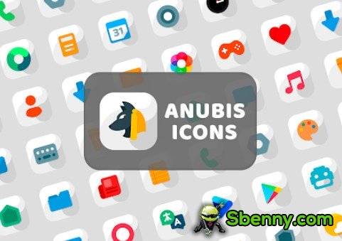 anubis white icon pack