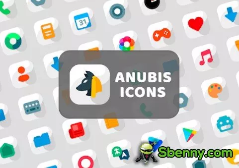 anubis white icon pack