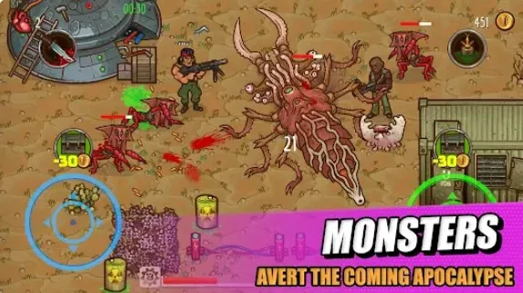 Gameplay screenshot from apocalypse heroes for Android