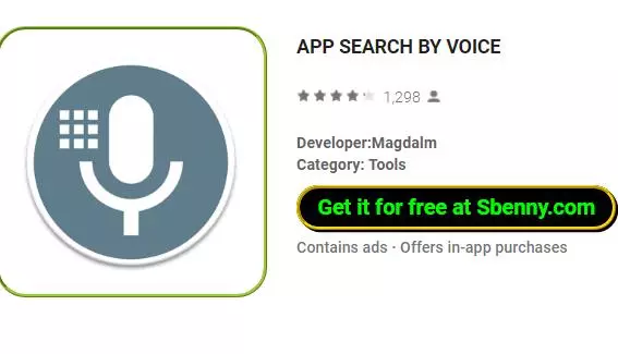  APP SEARCH BY VOICE