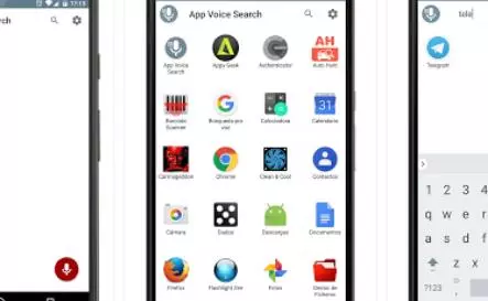 Gameplay screenshot from app search by voice for Android