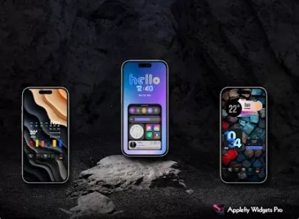 Gameplay screenshot from applefiy widgets pro for Android