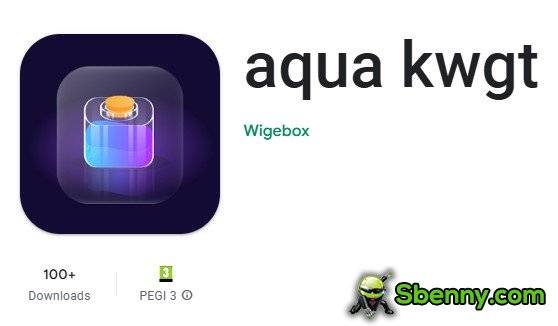 aqua kwgt