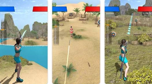 Gameplay screenshot from archery clash for Android