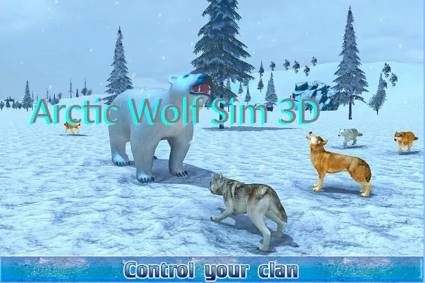  Arctic Wolf Sim 3D