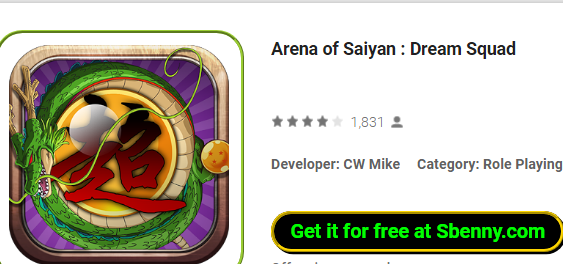  Arena of Saiyan : Dream Squad