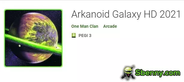  Arkanoid Galaxy HD 2021