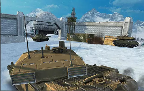 Gameplay screenshot from Armada: Modern Tanks for Android