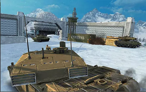 Gameplay screenshot from Armada: Modern Tanks for Android