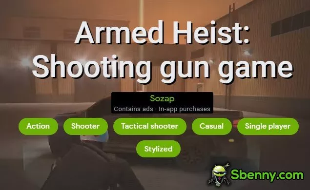  Armed Heist: Shooting gun game