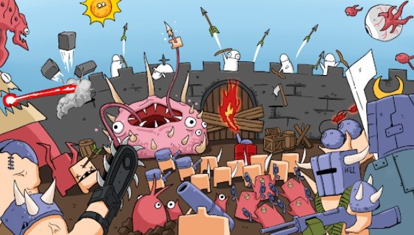 Gameplay screenshot from arrow war for Android