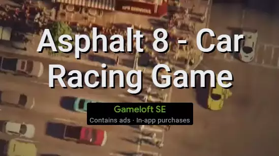 asphalt 8 car racing game