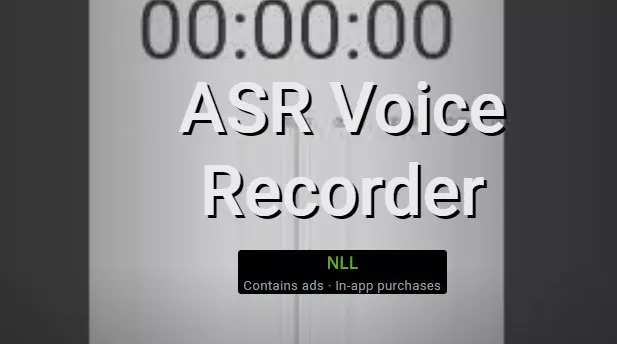  ASR Voice Recorder