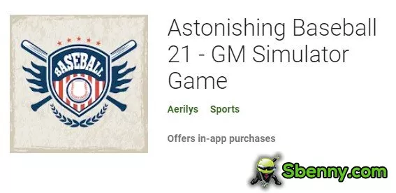astonishing baseball 21 gm simulator game