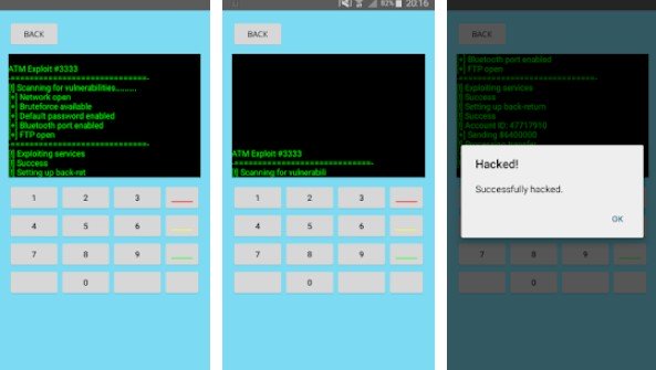 Gameplay screenshot from atm hacker simulator for Android