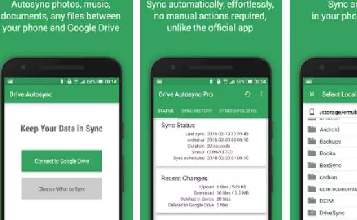 Gameplay screenshot from autosync google drive for Android