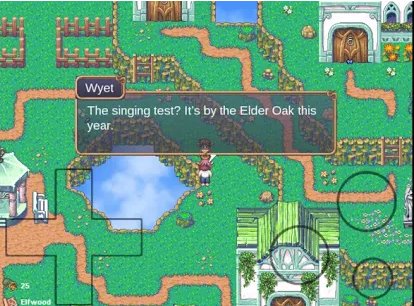 Gameplay screenshot from aveyond 2 ean s quest for Android
