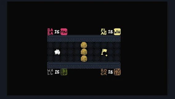 Gameplay screenshot from baba is you for Android