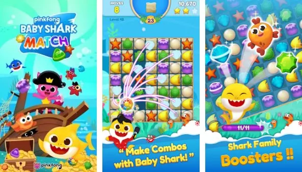  Baby Shark Match: Ocean Jam