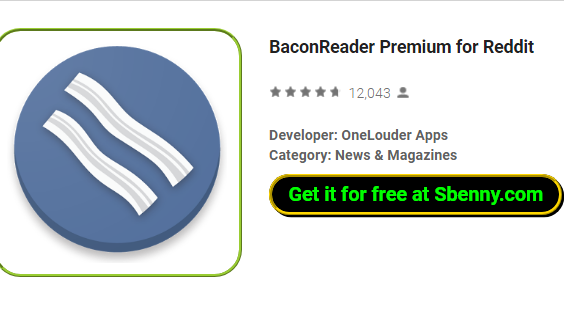  BaconReader Premium for Reddit APK