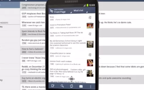 Gameplay screenshot from baconreader premium for reddit for Android