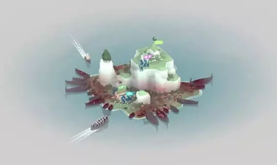 Gameplay screenshot from bad north jotunn edition for Android