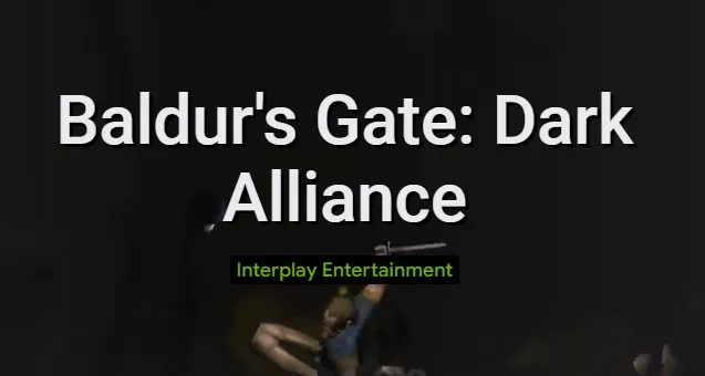  Baldur’s Gate: Dark Alliance APK