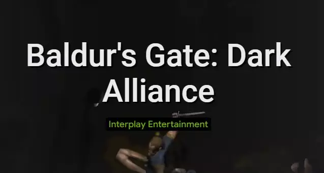  Baldur’s Gate: Dark Alliance APK