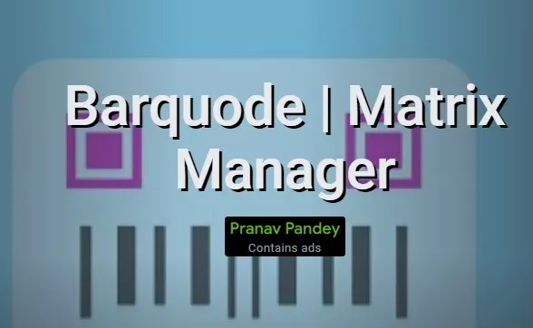 barquode matrix manager
