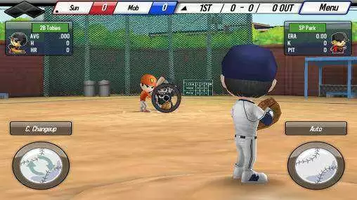 Gameplay screenshot from baseball star for Android