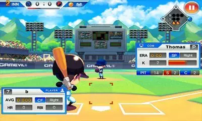 Gameplay screenshot from Baseball Superstars® 2012 for Android