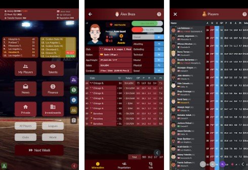 Gameplay screenshot from basketball agent for Android