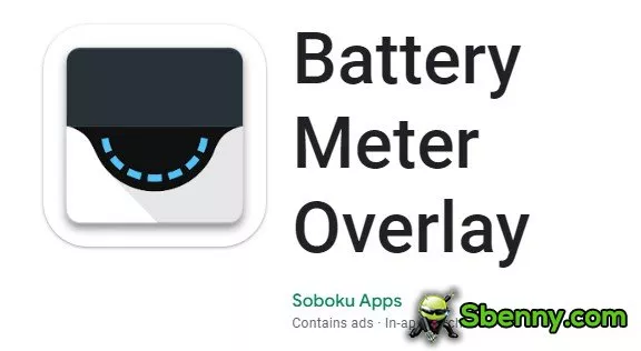 battery meter overlay